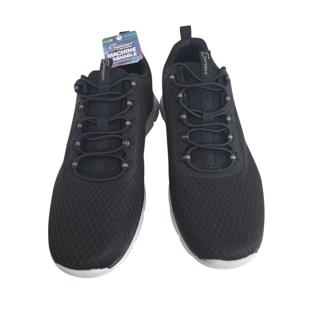 Skechers S Sport Men Pull on Sneakers Wilmer Size 10.5 Black NEW - Picture 5 of 6